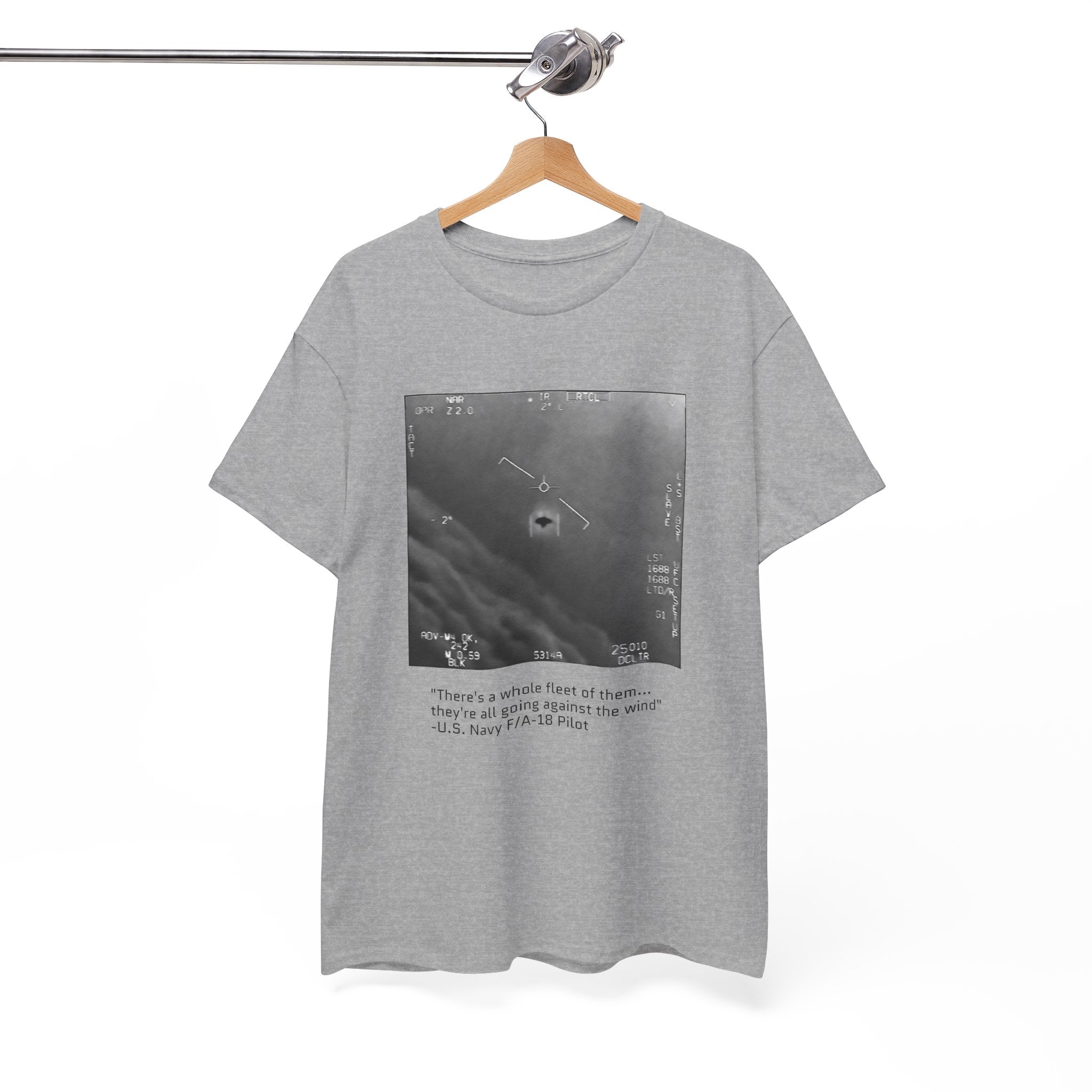 GIMBAL T-shirt - "They're all going against the wind" quote