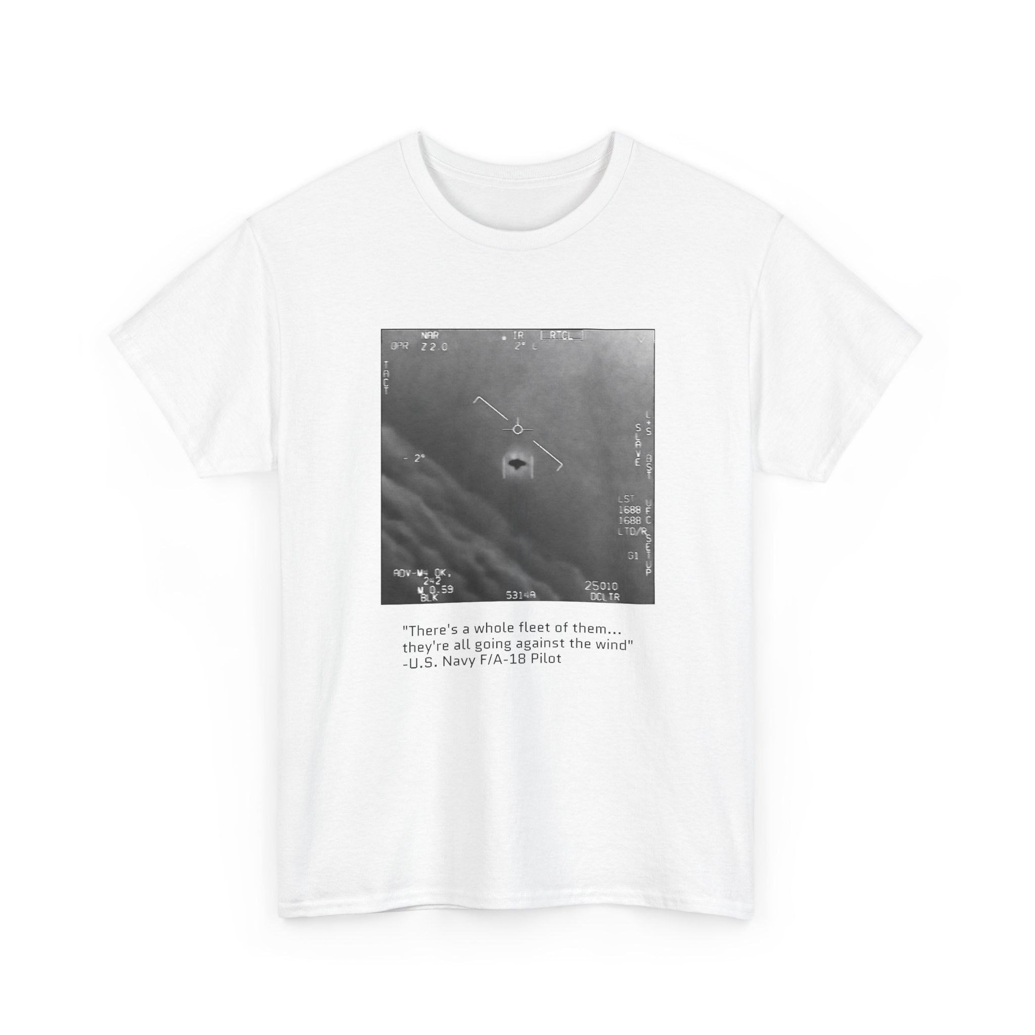GIMBAL T-shirt - "They're all going against the wind" quote