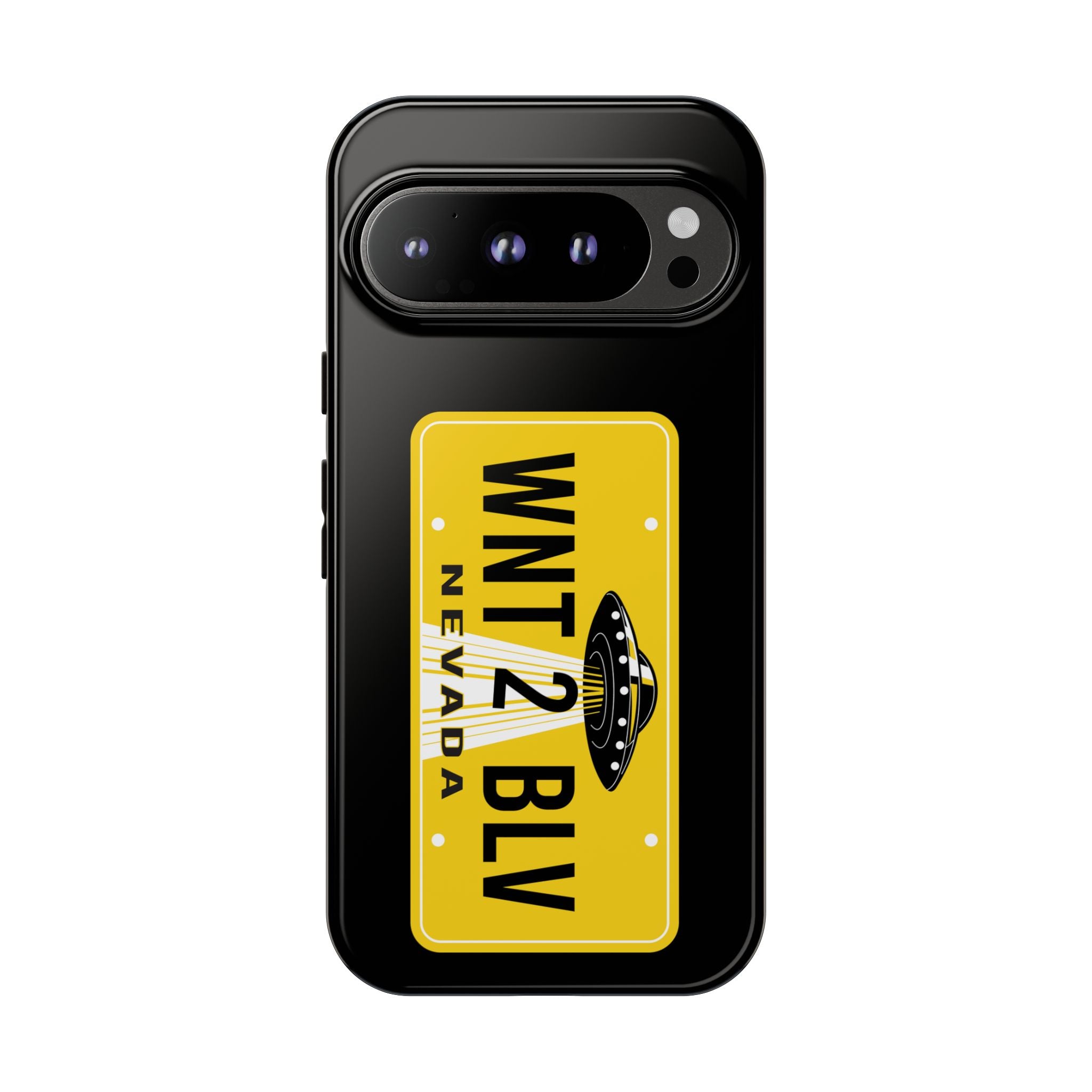 WNT2BLV License Plate Art Phone Case