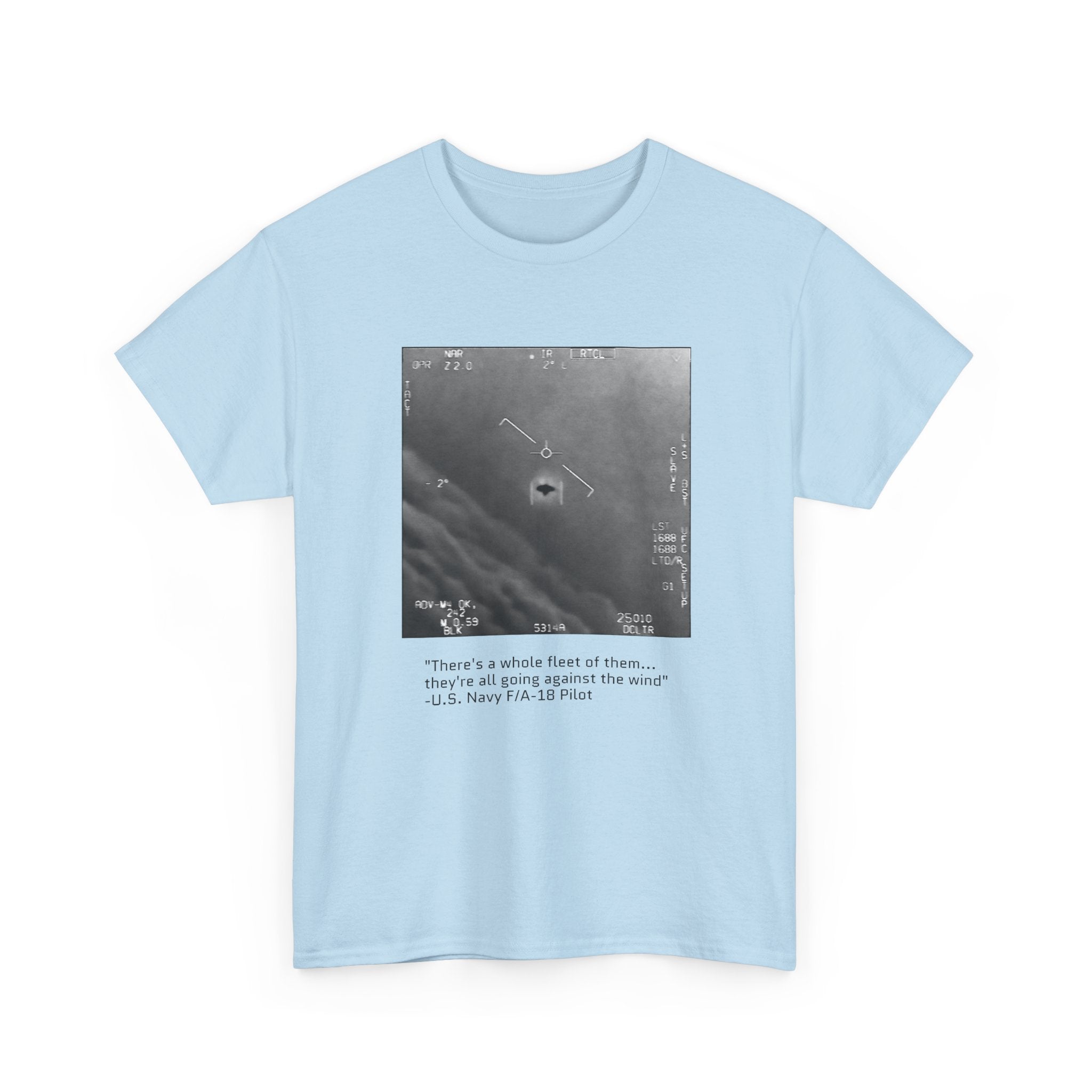 GIMBAL T-shirt - "They're all going against the wind" quote