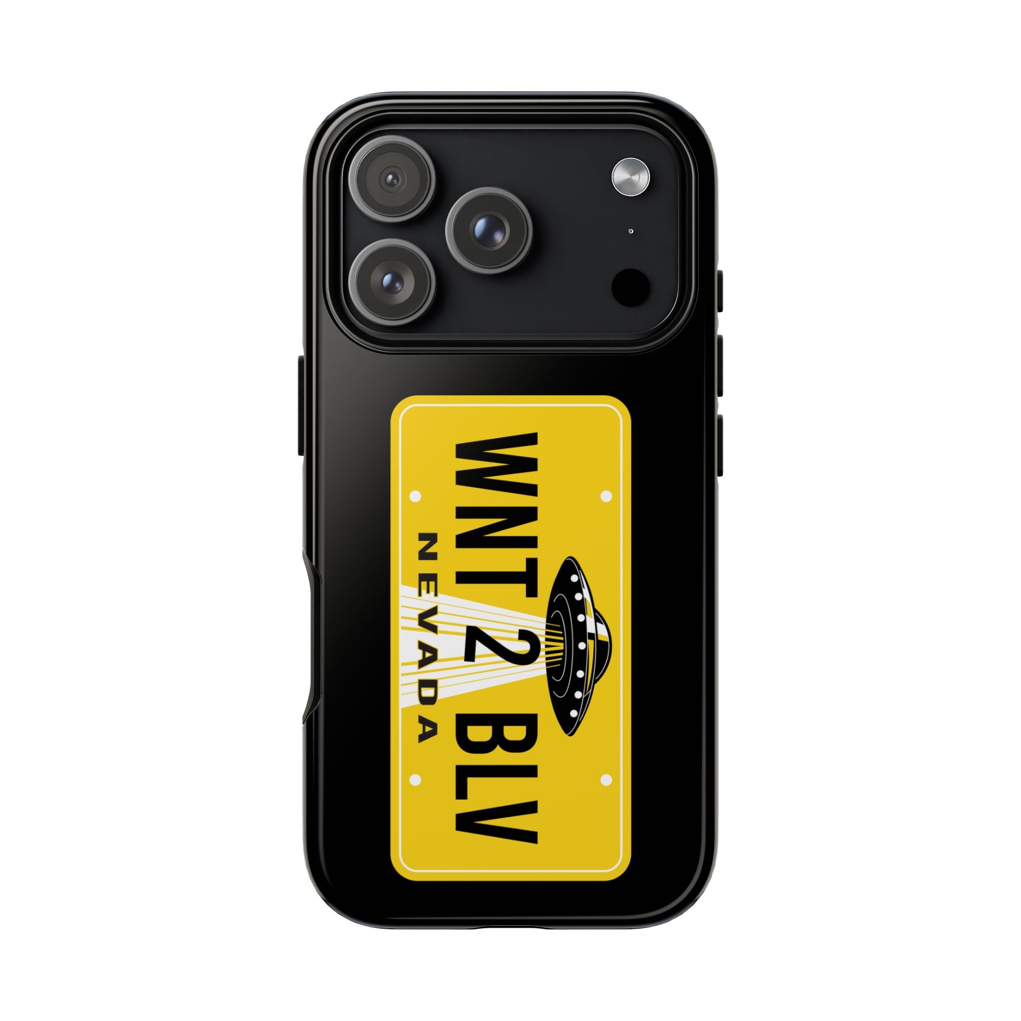WNT2BLV License Plate Art Phone Case