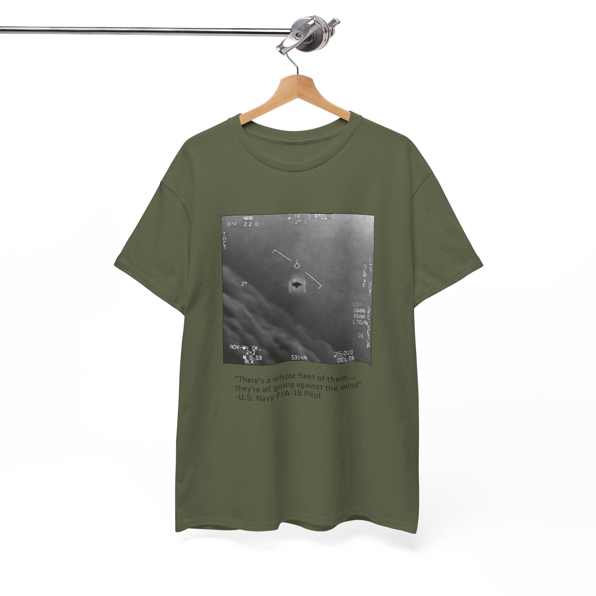 GIMBAL T-shirt - "They're all going against the wind" quote