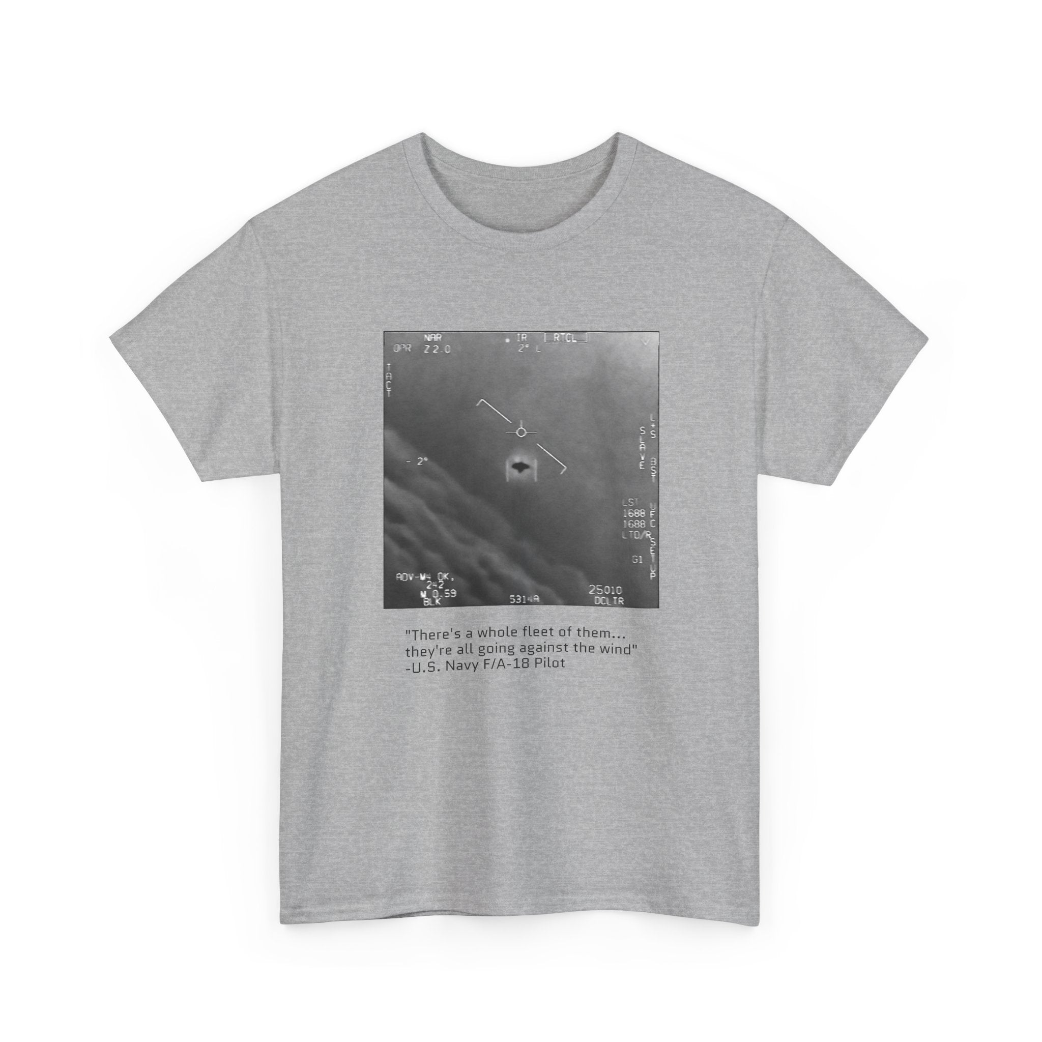 GIMBAL T-shirt - "They're all going against the wind" quote