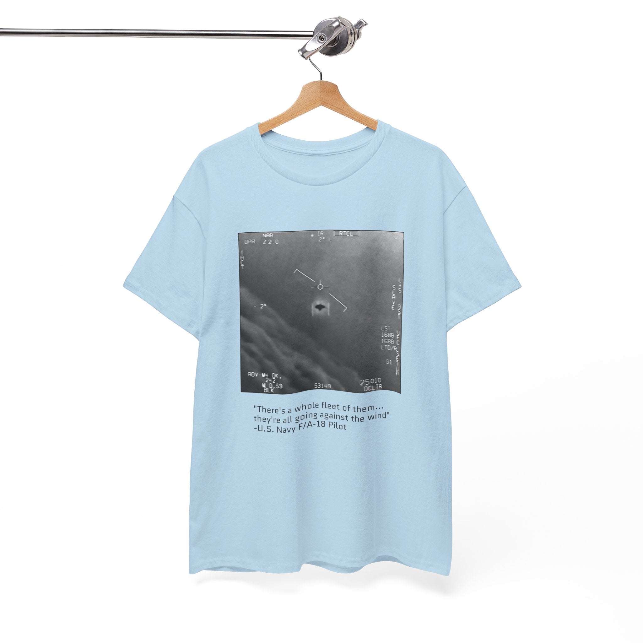 GIMBAL T-shirt - "They're all going against the wind" quote